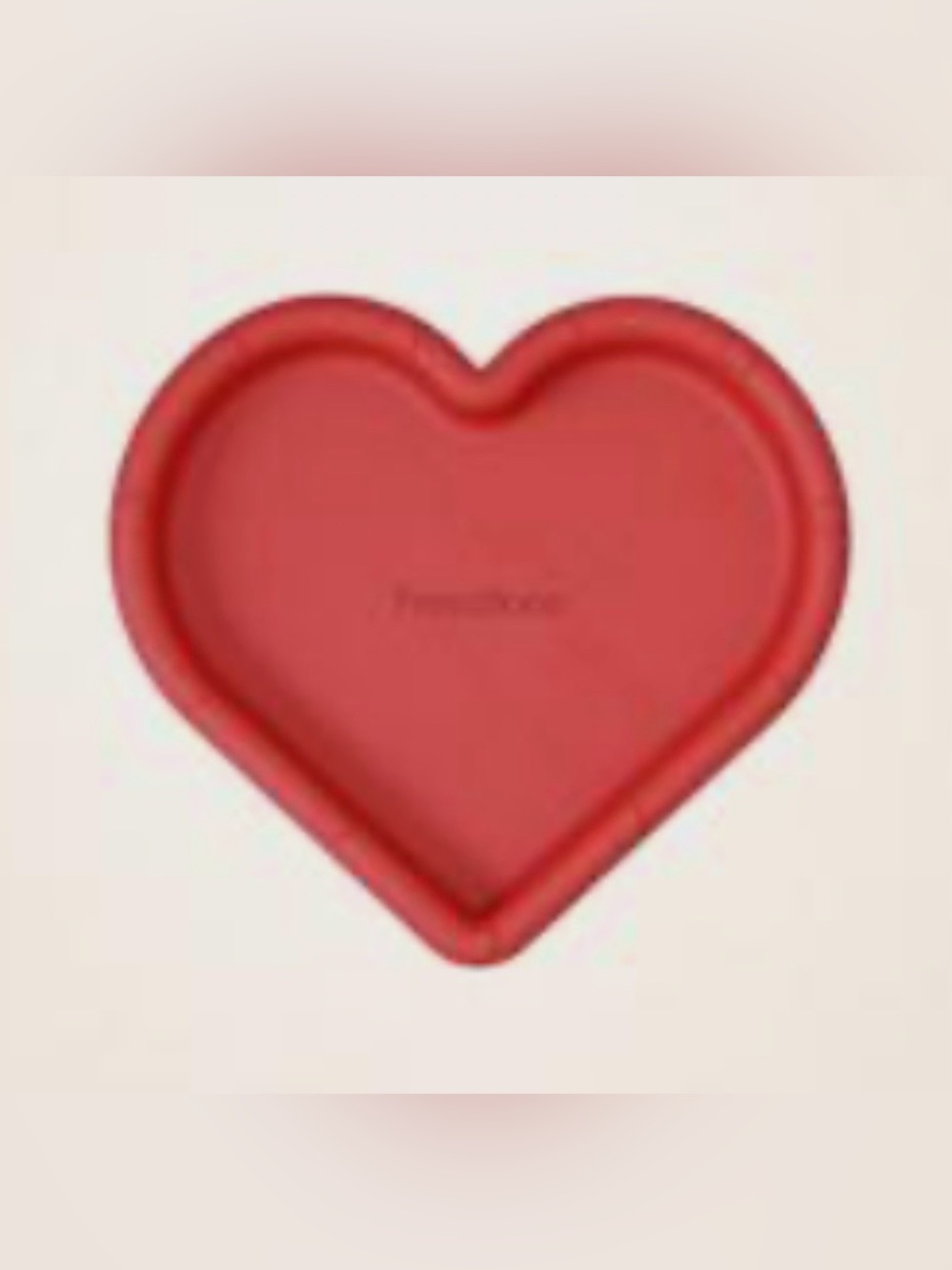Freezbone L red heart dog treat, bowl, toy, freezer lick mat NEW